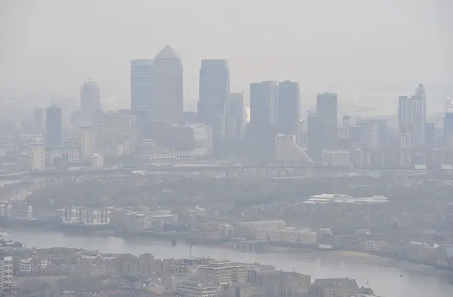 House prices in London could be slashed due to pollution levels