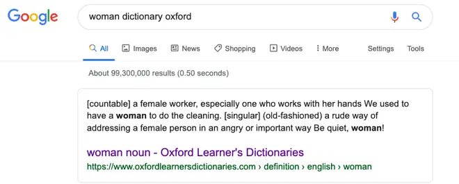 Search engines such as Google, Bing, and Yahoo license the use of Oxford Dictionaries for their definitions.