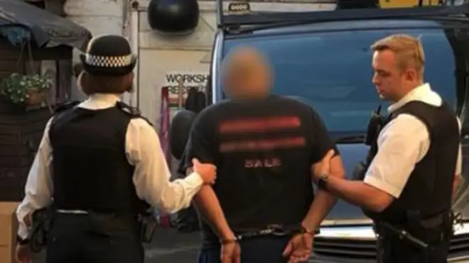 Police made a series of arrests in a dawn swoop today