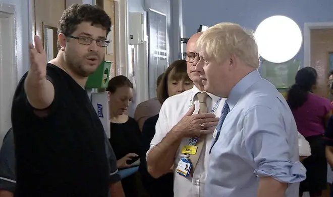 Boris Johnson Confronted By Parent of Sick Child Over "Destroyed" NHS