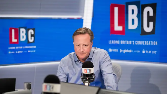 David Cameron was interviewed by Nick Ferrari on LBC