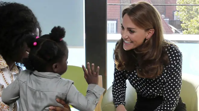 She spoke about how fast Prince George was growing up