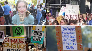 The best placards from the climate strike protests