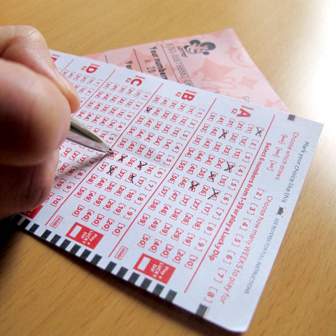 A lottery ticket like this one could be worth £167 million