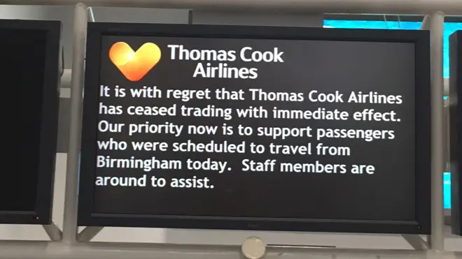 Thomas Cook has gone bust leaving over 150,000 people stranded