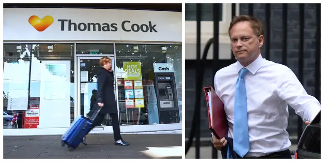 Transport Minister Explains To Nick Ferrari Why The Government Refused To Bail Out Thomas Cook