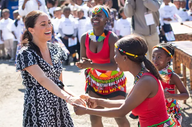Meghan Markle is in Nyanga with her husband Prince Harry and their son Archie