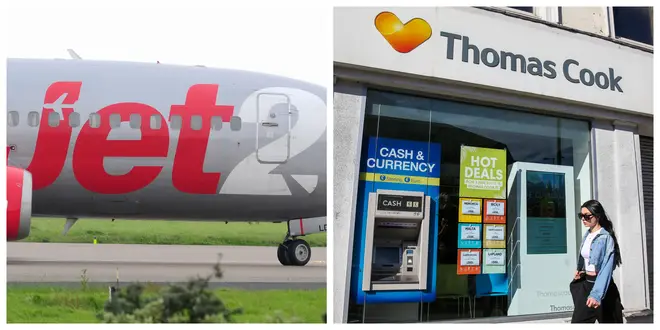 Jet2 have been accused of inflating their prices after the collapse of Thomas Cook