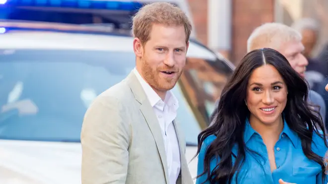 The Duke and Duchess of Sussex are in South Africa