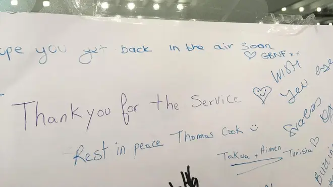 "Rest in peace Thomas Cook"