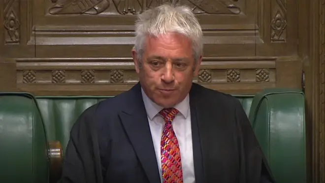 Bercow says the parliament must 'convene without delay'