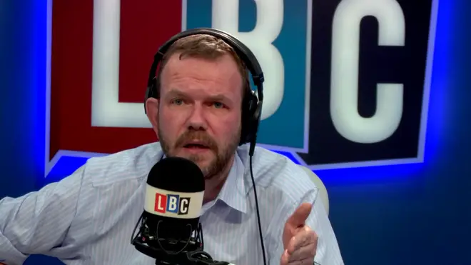 James O'Brien in the LBC studio