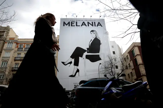 Melania documentary struggles to sell UK cinema tickets, despite Trump 'sold out' claims | LBC