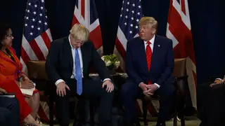 Donald Trump Rebukes Reporter For Asking If Boris Johnson Would Resign