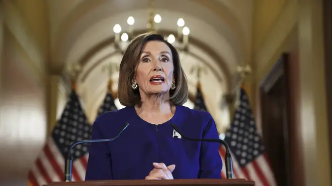 Nancy Pelosi, the Speaker of the House of Representatives, made the announcement earlier today