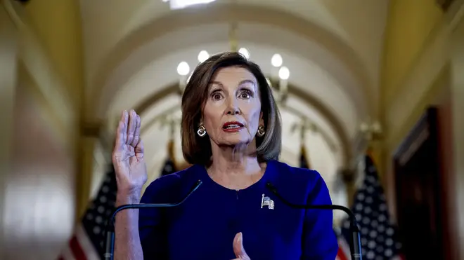 Nancy Pelosi announced impeachment proceedings were being launched yesterday