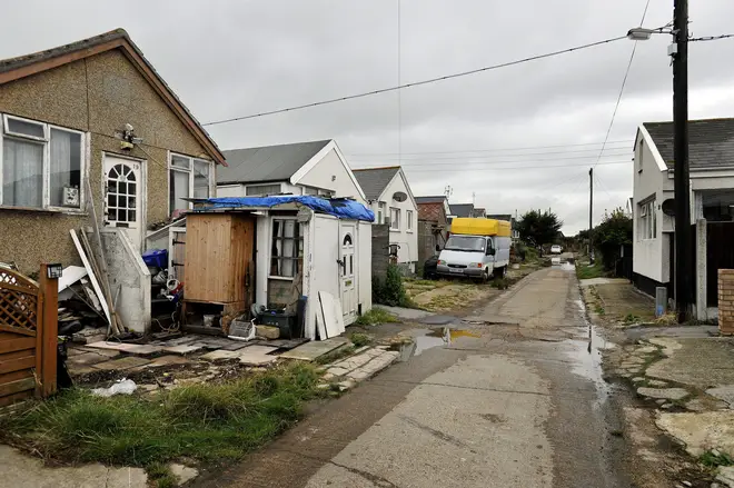 The Brooklands estate in East Jaywick, Essex has been named as the most deprived neighbourhood in England for a third time