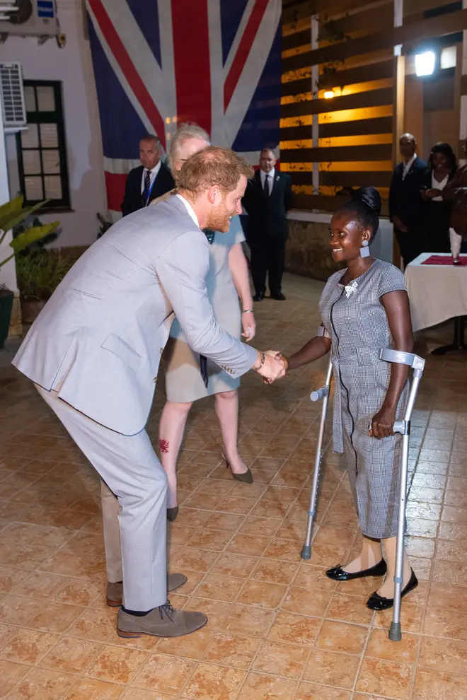 Prince Harry is currently in Africa on a royal tour