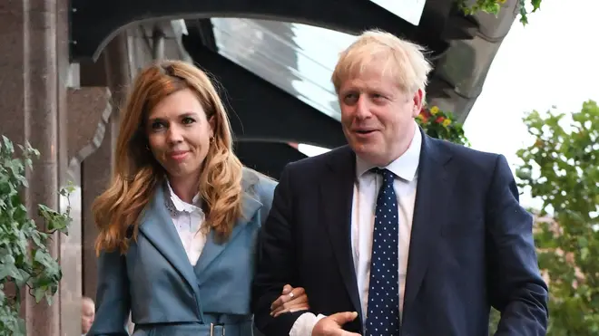 Boris Johnson made the comments before arriving at the Conservative Party Conference in Manchester