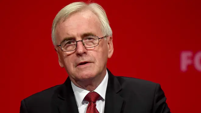 Labour's John McDonnell hit out at the Tory party speech