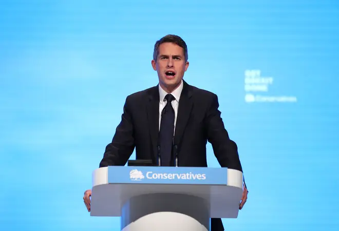 Gavin Williamson set out his education targets at the Conservative Party Conference