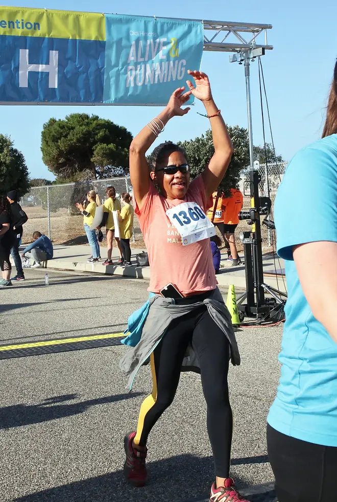 Doria Ragland ran the 21st Annual Alive and Running 5k for Suicide Prevention run