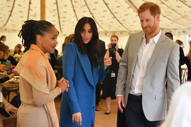 Ms Ragland's daughter Meghan Markle and her husband Prince Harry work with mental health charity Heads Together