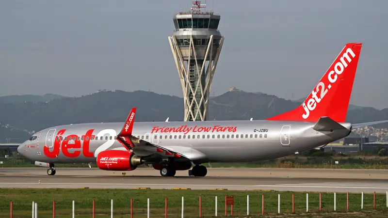 The engineer fell from the back door of a Jet2 aircraft at Manchester Airport