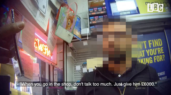 The reporter visited a convenience store in Birmingham