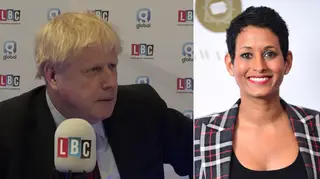 Boris Johnson admitted he's not heard of Naga Munchetty