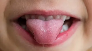 Can you touch your nose? Why our tongues just don't keep growing...