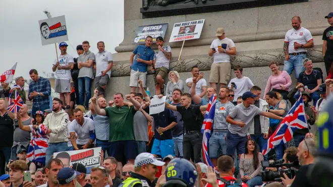 Huge protests in support of Tommy Robinson erupted on June 9 2018