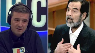 Iraqi caller tells Ian Payne his country is worse off since the fall of Saddam Hussein.