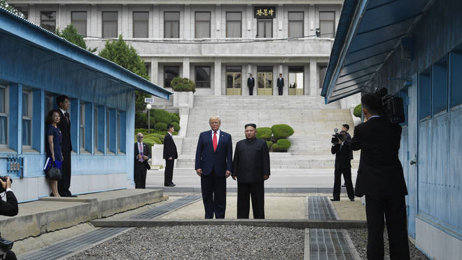 Talks between Trump and Kim broke down in February but are set to resume this weekend