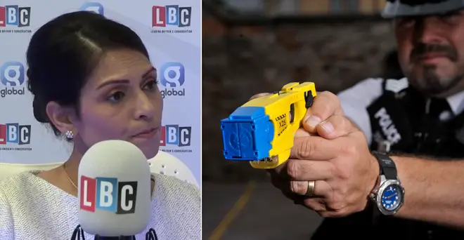 Priti Patel announced more funding for tasers following LBC's campaign