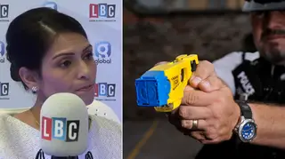 Priti Patel announced more funding for tasers following LBC's campaign