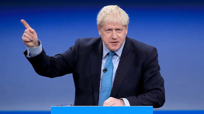 Boris Johnson delivered a rousing speech at the Conservative conference