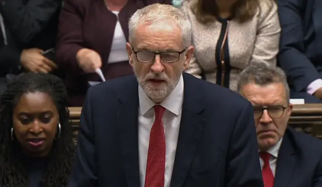 Jeremy Corbyn warns Labour MPs against voting for Boris Johnson's deal