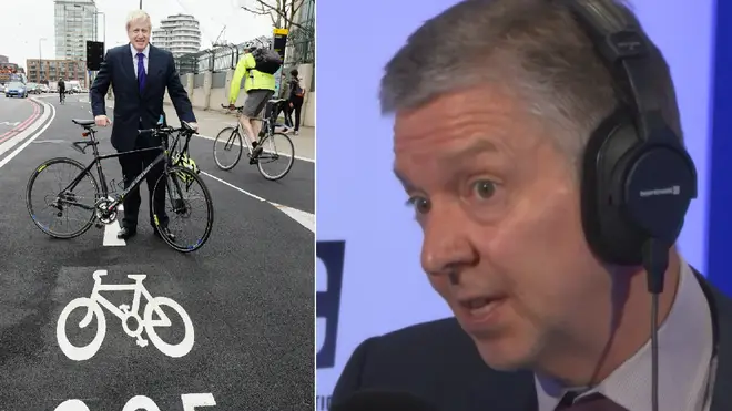 Mike Brown apologised for the cycle superhighways