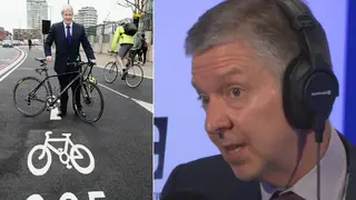 Mike Brown apologised for the cycle superhighways