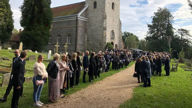 Libby Squire's funeral was attended by hundreds in West Wycombe