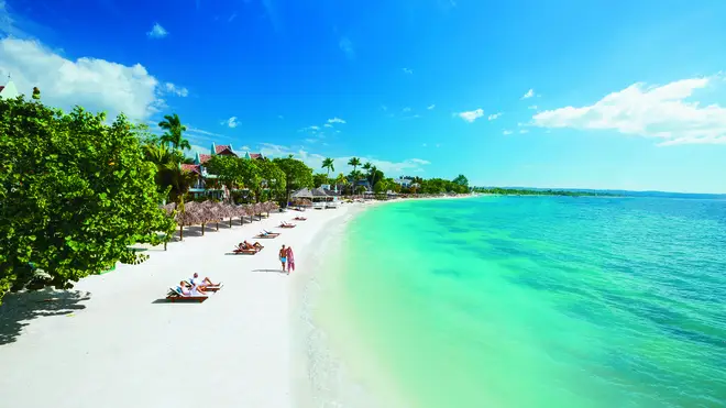 You could be going to Sandals, Jamaica