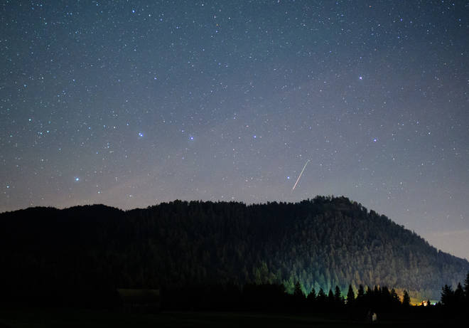 The meteor shower will be visible for the first time in seven years