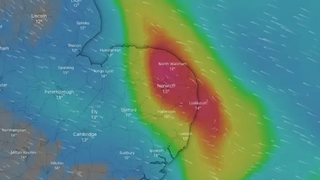 Torrential rain is set to disrupt parts of the UK