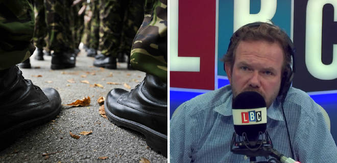 This ex-soldier told James O'Brien about the struggles of living with PTSD.