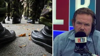 This ex-soldier told James O'Brien about the struggles of living with PTSD.