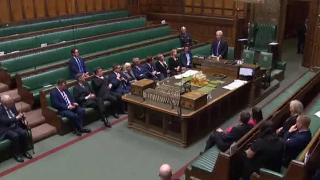 Speaker Jon Bercow officially announced the prorogation on Tuesday evening