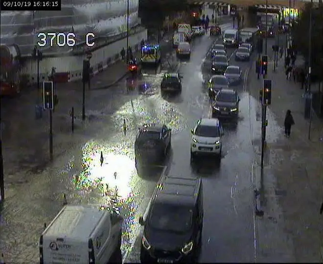 Flooding in Lewisham leads to delays of up to 20 minutes