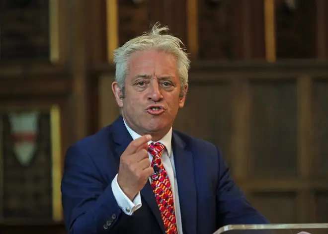 Nigel Farage: Bercow shouldn&squot;t be representing the Parliament in a "political way."