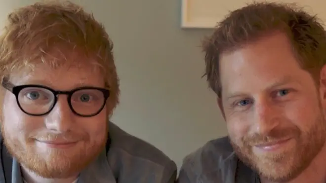 The pair appeared in the video together on World Mental Health Day